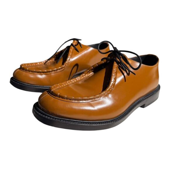 Lace up “adieu paris” derby main image 4